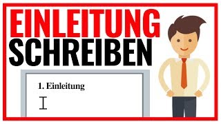 Einleitung schreiben für deine HausarbeitBachelorarbeit [upl. by Lurlene645]