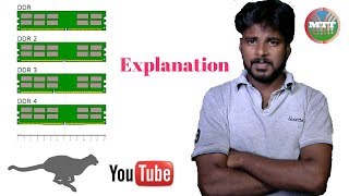 ddr vs ddr2 vs ddr3 vs dd4 difference in tamil [upl. by Eugenle]