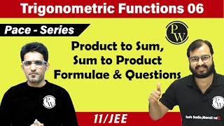 Trigonometric Functions 6  Product to Sum Formulae  Sum to Product Formulae  Questions  Class 11 [upl. by Sheryl304]