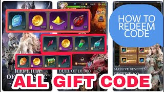 Gift Code  Miracle of Valour All gift code  how to redeem code [upl. by Drolet621]