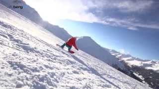 Learn Snowboarding  Carving Turn [upl. by Nomead]