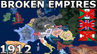 What if Great Britain Italy and AustriaHungary didnt exist before WW1  HOI4 Timelapse [upl. by Enelram]