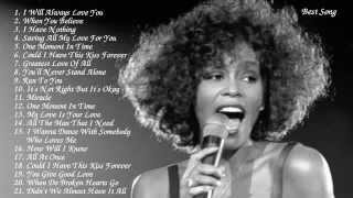 WHITNEY HOUSTON  Greatest Hits  Best Songs Of Whitney Houston Full Album [upl. by Eremehc620]