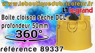 Boite pour points de centre placo avec DCL ref 89337 sur laboutiquedubricoleur [upl. by Ailicec843]