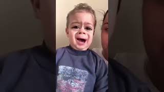 Baby crying with autotune 😂 shorts baby funnybaby crying babycrying autotune travisscott [upl. by Oremor]