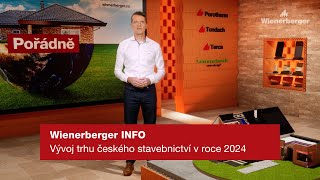 Wienerberger INFO – pohled na vývoj trhu českého stavebnictví v roce 2024 [upl. by Olivann]