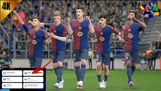 efootball 2024 real truck game play setting 4K ⚽☠️ [upl. by Enecnarf]