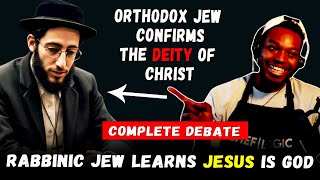 A Rabbinic Jew Learns Jesus Is God From Messianic Rabbi  godlogic [upl. by Sochor707]