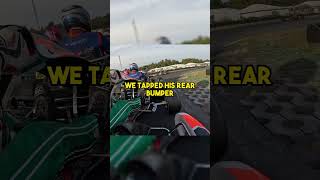 Full video here👆 karting motorsport crash [upl. by Swiercz]