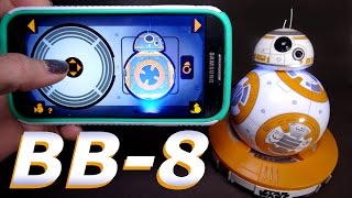 Unboxing and Testing BB8 AppEnabled Droid  SPHERO Star Wars Toy [upl. by Eliath]