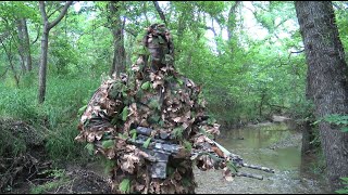 SNIPER CAMO  KMCS Ghillie Review By Brent0331 [upl. by Mclaurin]