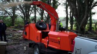 Timberwolf S426 shredder By Davies Implements Ltd [upl. by Otinauj]