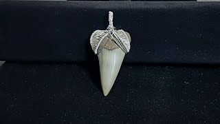 Wire Wrapped Sharks Tooth [upl. by Tally]