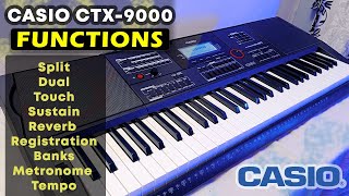 🔥Casio CTX9000IN All Functions and Its Working  Detailed Video [upl. by Jamel]