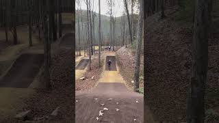 Filming the BOYS Tearing Up Wildside Bike Park in Pigeon Forge Tennessee jumps mtb bike flow [upl. by Walburga]