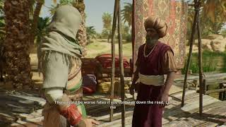 Assassins Creed Mirage 45 Find and escort the merchants to Karkh Gate Gameplay [upl. by Neomah]