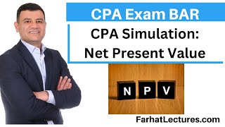 Net Present Value Buy Versus Lease CPA Simulation [upl. by Aicela]