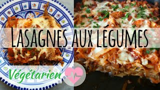 LASAGNES AUX LÉGUMES BY CUISINNé [upl. by Helbon]