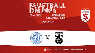 HIGHLIGHTS Faustball DM 2024  Viertelfinale 1 Ahlhorner SV  TSV Pfungstadt [upl. by Nalaf858]