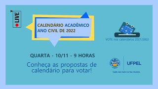 Calendário Acadêmico Ano Civil de 2022 [upl. by Pickering]