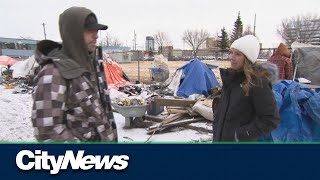 Former Edmonton encampment resident reacts to court hearing on homeless camp teardowns [upl. by Pickens875]