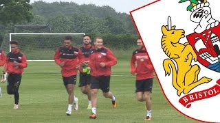 Bristol City players return to training [upl. by Norit133]