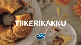 Tiikerikakku • Valio reseptit [upl. by Crellen]