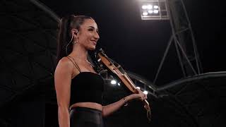 EPIC Melbourne Derby PreMatch Violinist  Seven Nation Army [upl. by Stefano]