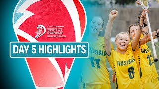 Day 5 Highlights  2024 World Lacrosse Womens U20 Championship [upl. by Ysor]