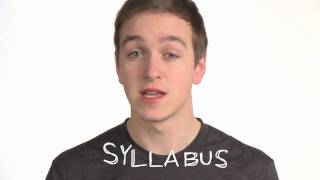 Whats a Syllabus [upl. by Malo]