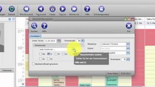 adad95 PraxPlan  Dauertermin erstellen [upl. by Epifano536]