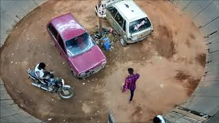 Well of Death  RX 100  Sirsi  Dangerous stunts on vertical wall  Motordrome India [upl. by Zielsdorf725]