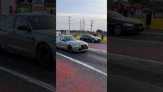 BMW M3 Competition AWD VS Tuned BMW M550i AWD 1320video bmw bmwm3competition [upl. by Porte904]