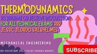 THERMODYNAMICSLecture7 R S khurmi objective Discussion For all technical exams [upl. by Smallman]