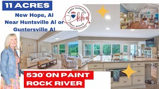 River Front Home New Hope Alabama Near Huntsville Alabama or Guntersville Alabama [upl. by Freyah654]