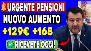 🚨APPROVATO OGGI  AUMENTI MENSILI DA 129 A 169 EURO – SCOPRI CHI NE BENEFICERÀ [upl. by Husain334]