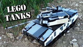 Cold WarModern Tank History in LEGO – Challenger 2 T90 Abrams T72 amp More [upl. by Higinbotham]