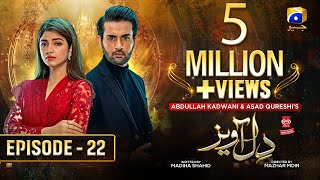 Dil Awaiz Episode 22  Eng Sub  Digitally Presented by Walls Creamy Delight  24th May 2022 [upl. by Clary34]