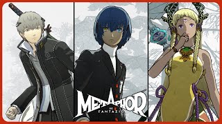 Metaphor ReFantazio  Persona  SMT  Atlus DLC Outfits Showcase [upl. by Teerpnam]