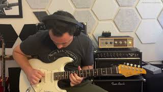 Jam with Suhr Classic S Antique and KingTone Duellist Heavy Hand side [upl. by Caughey155]