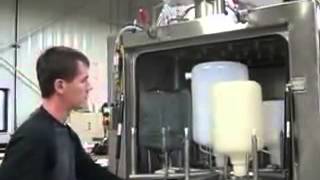 Glass Bottle and Carboy Commercial Conveyor Dishwasher from Niagara Systems [upl. by Leonidas]