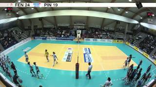 Volley serie B1 femminile Fenera Chieri 76  Ford Sara Pinerolo 9 maggio 2015 [upl. by Terr]