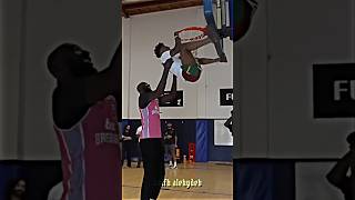 Speed REACTION to 76 Tacko Fall Dunk 😆🔥 [upl. by Adnovoj]