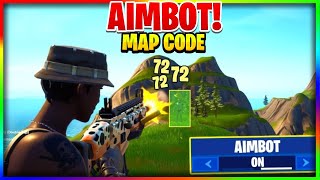 🎯 best AIMBOT 1v1 map  aimbot fortnite map code 2023🔫 [upl. by Retswerb]