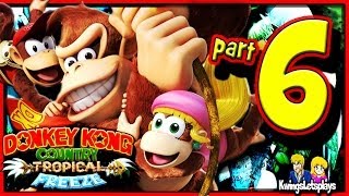 Donkey Kong Country Tropical Freeze Walkthrough Part 6 Amiss Abyss [upl. by Buyse]