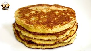 3 INGREDIENT HOMEMADE BANANA PANCAKES RECIPE [upl. by Orelee]