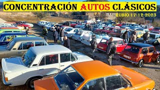 Concentración coches clásicos Rubió Cars and coffee Oldtimer konzentration Voitures classiques [upl. by Lacym]