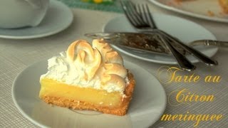 recette facile de la tarte au citron meringuée [upl. by Vookles343]