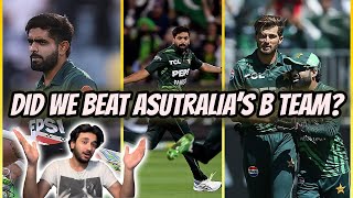 DID PAKISTAN WIN AGAINST AUSTRALIAS B TEAM  PAK VS AUS 2024  SERIES WIN [upl. by Zitvaa770]