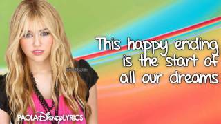 Hannah Montana  Wherever I Go Lyrics Video HD [upl. by Ditzel]